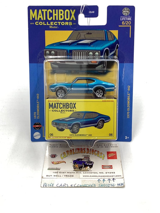 2024 Matchbox Collectors #6 1970 Oldsmobile 442 170A