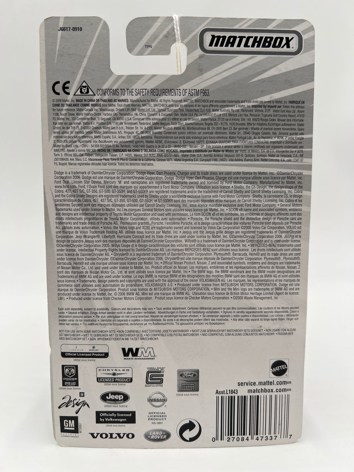 Matchbox Superfast #68 Jeep Hurricane Concept Black 172C