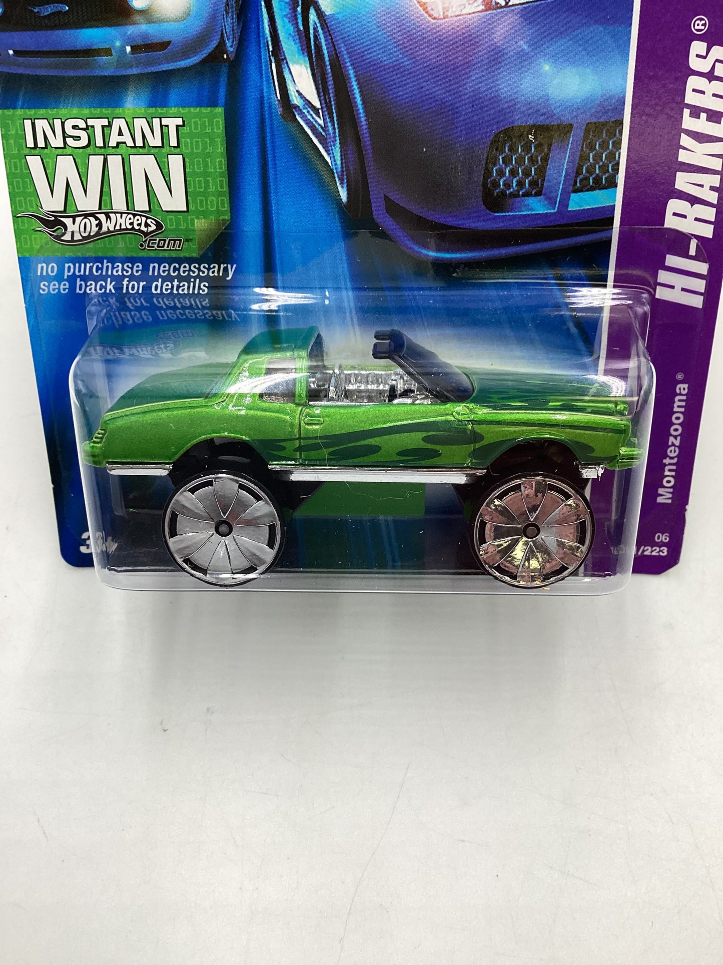 2007 Hot Wheels #101 Hi Rakers Montezooma Green 17H