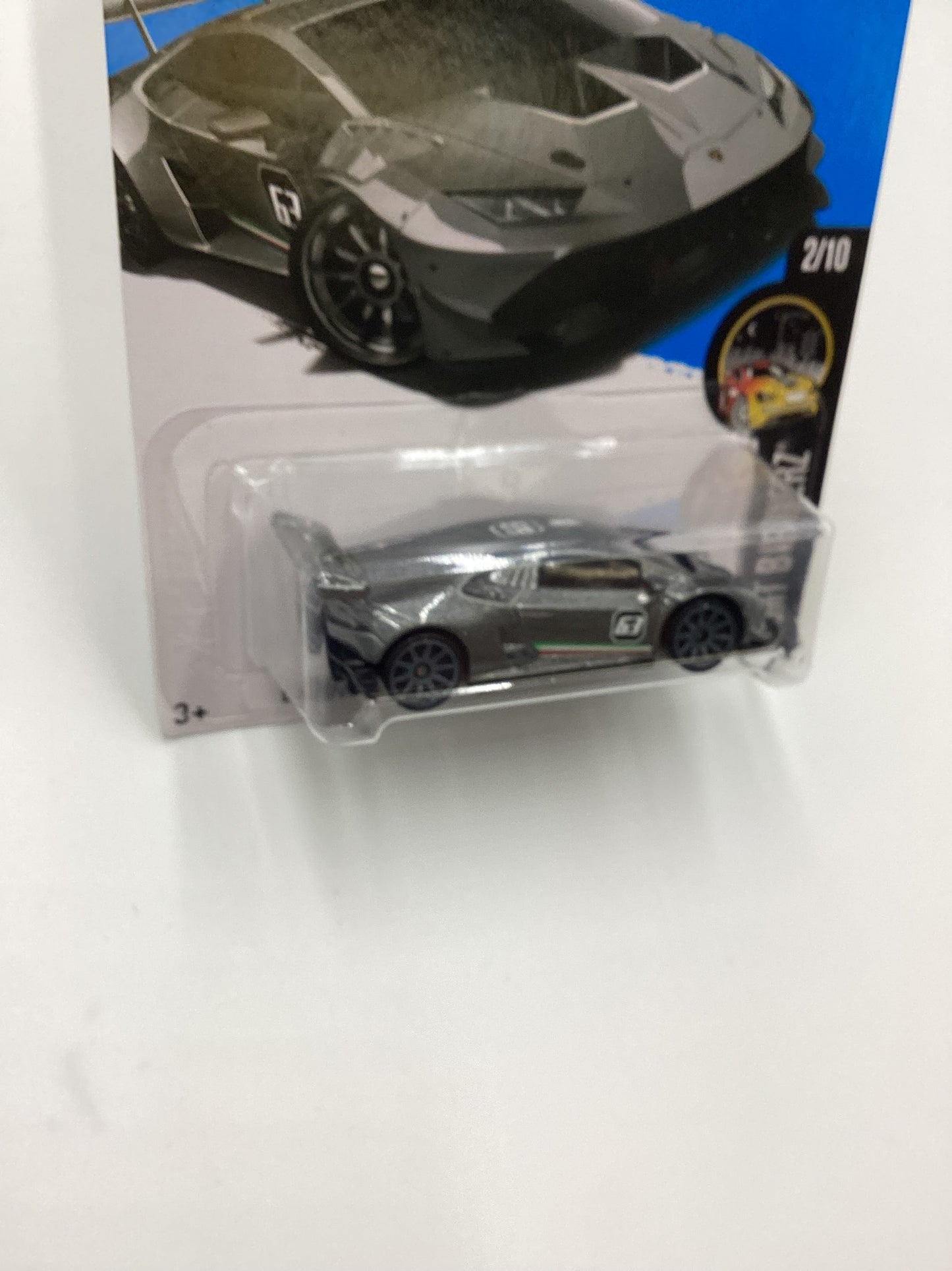 2016 Hot Wheels #82 Lamborghini Huracan LP 620-2 Super Trofeo Gray 102C