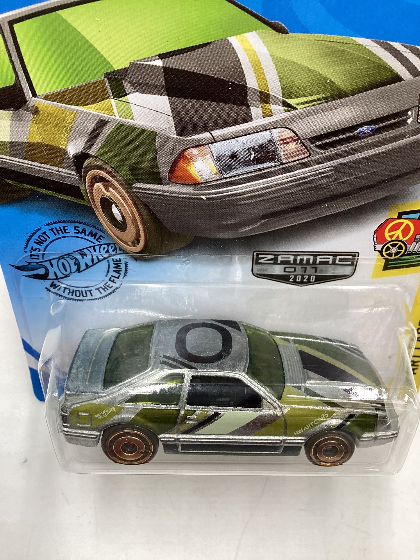 2020 Hot Wheels Zamac 011 #90 92 Ford Mustang 145F