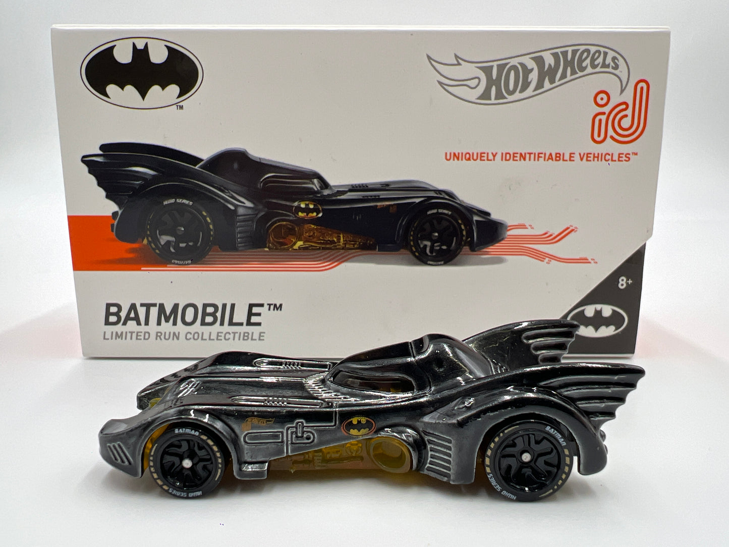 Hot Wheels iD Batman Series 1 #5 Batmobile Black Opened