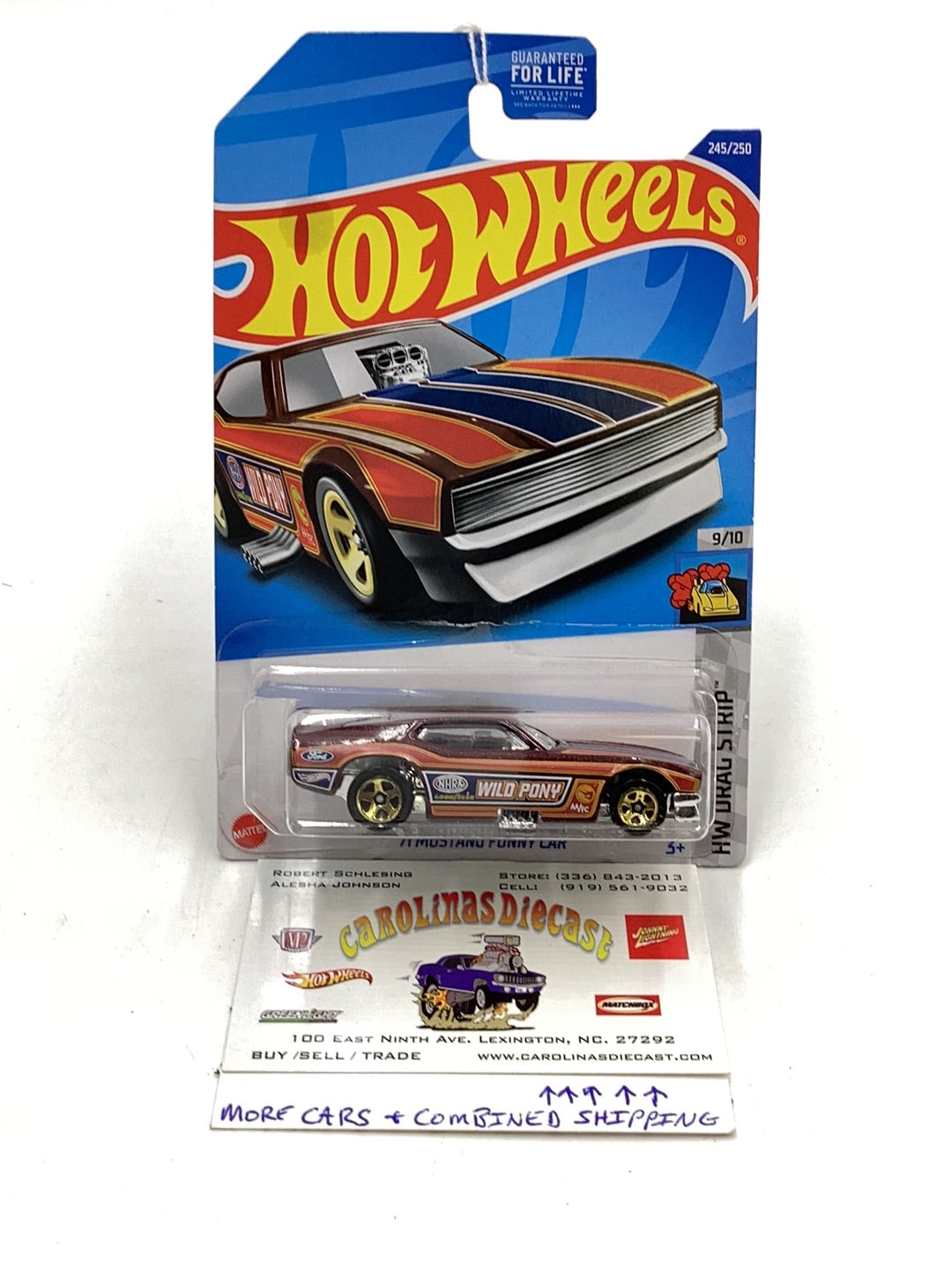 2022 Hot wheels treasure hunt #245 71 Mustang Funny Car 276C