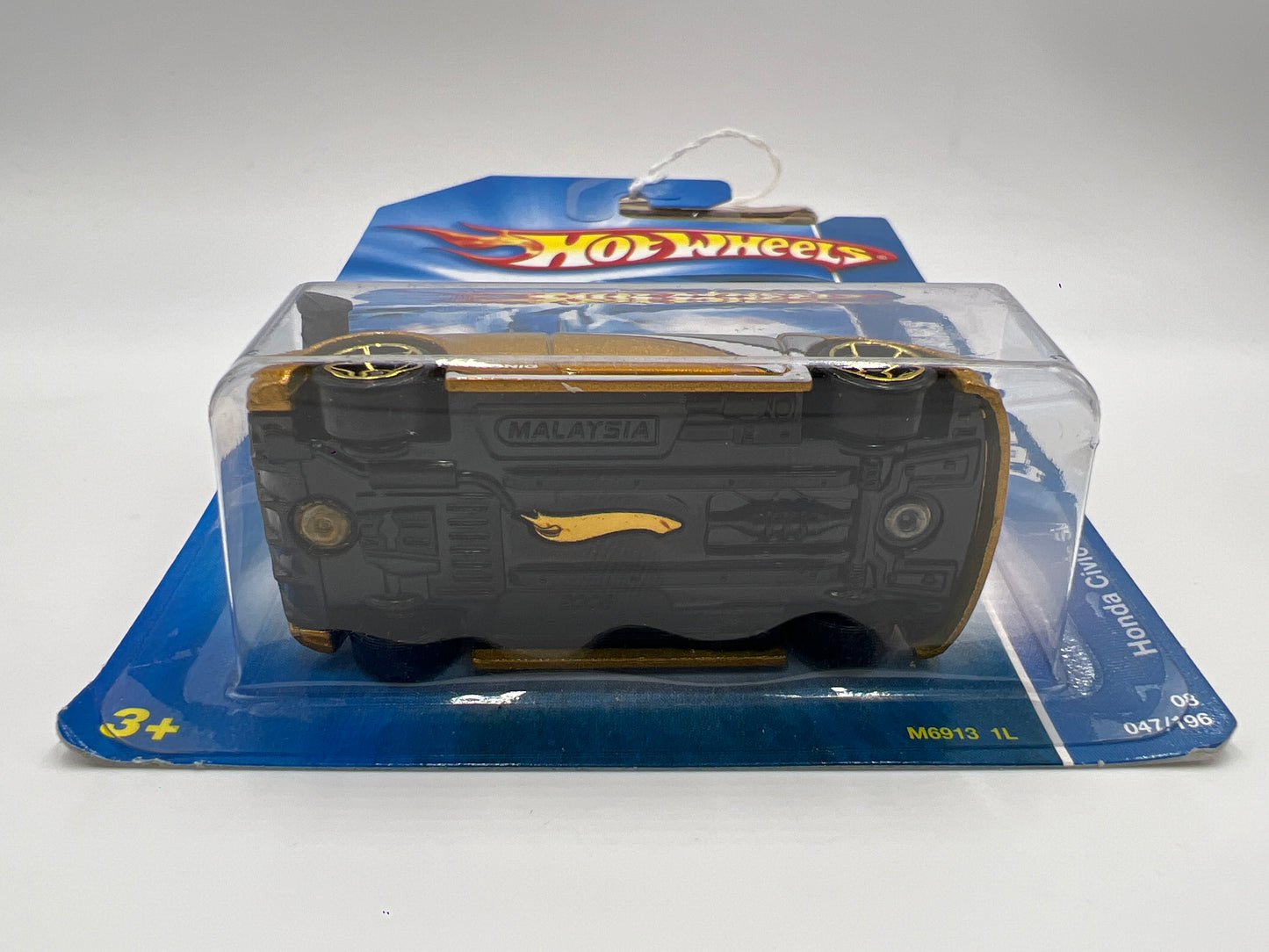 2008 Hot Wheels All Stars #47 Honda Civic Si Gold 79A