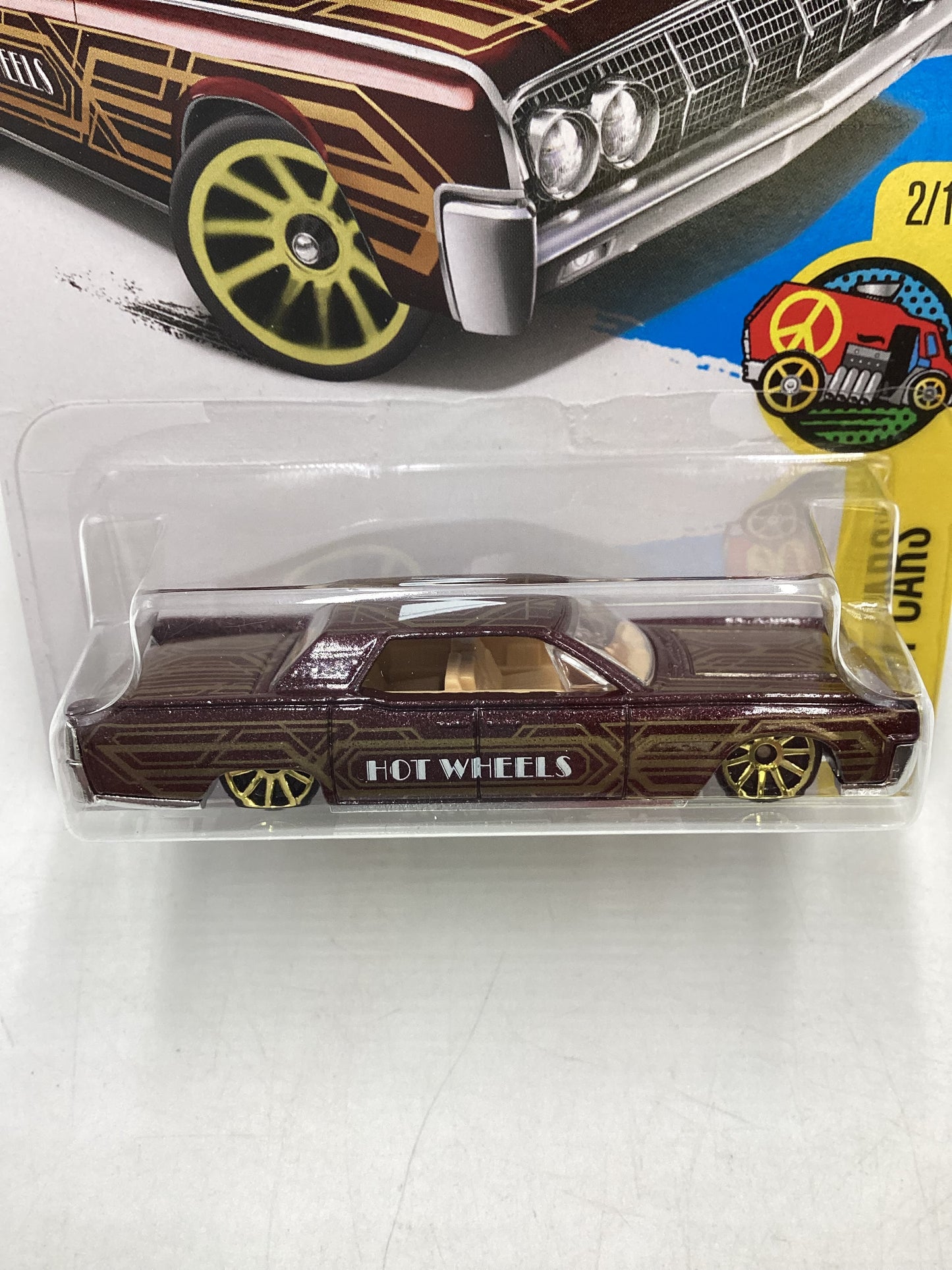 2017 Hot Wheels Factory Sealed #15 1964 Lincoln Continental Brown 51E