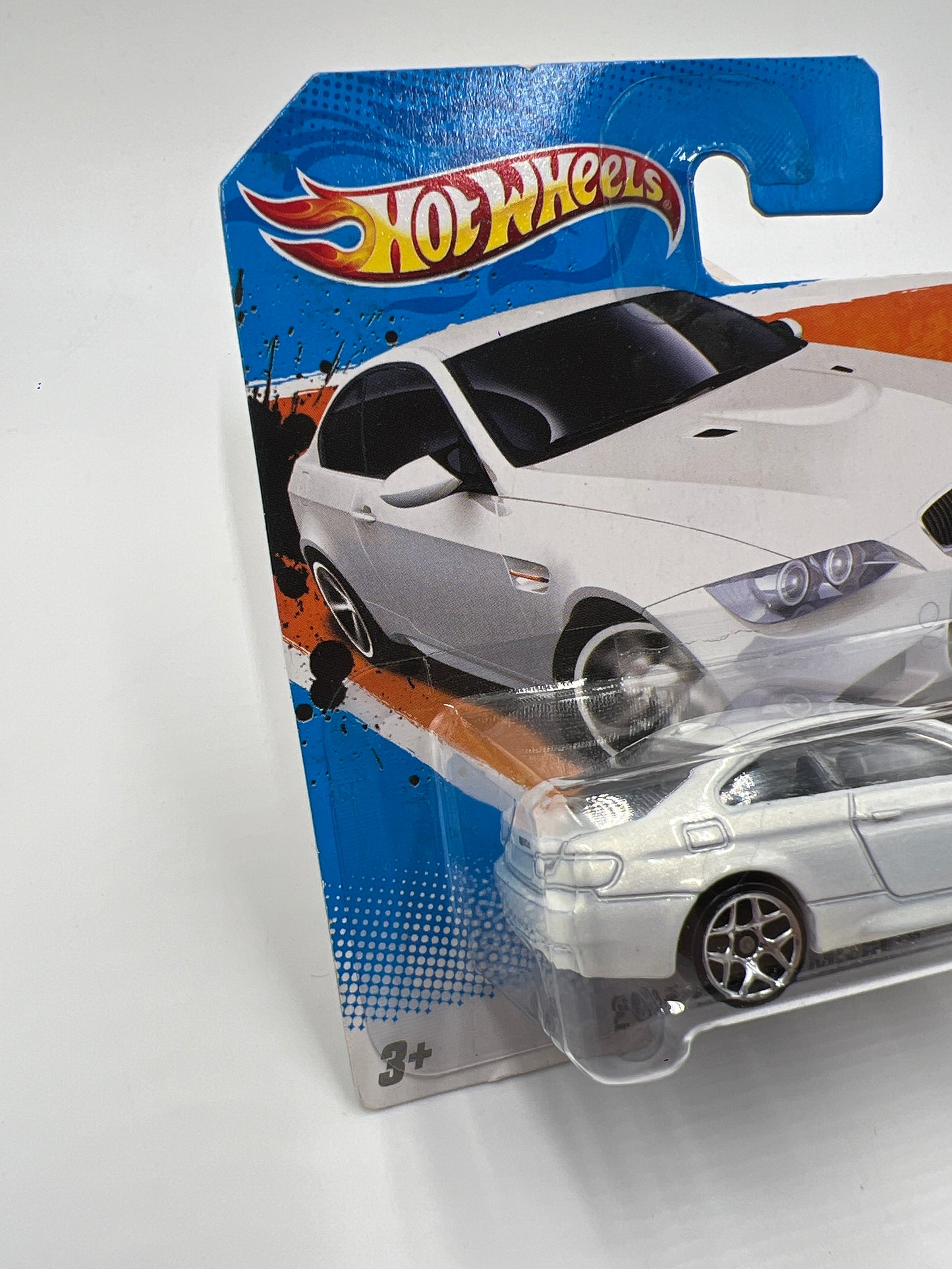 2011 HW Premiere #26 10 BMW M3 White Short Card W/Protector