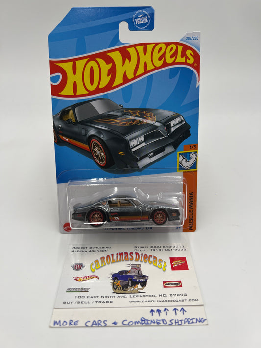 2024 Hot Wheels Super Treasure Hunt #206 L Case 77 Pontiac Firebird T/A W/Protector