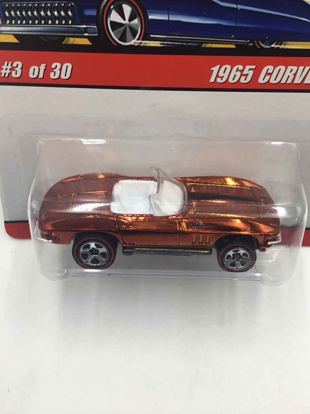 Hot wheels classics series 2 #3 1965 Corvette orange CC5