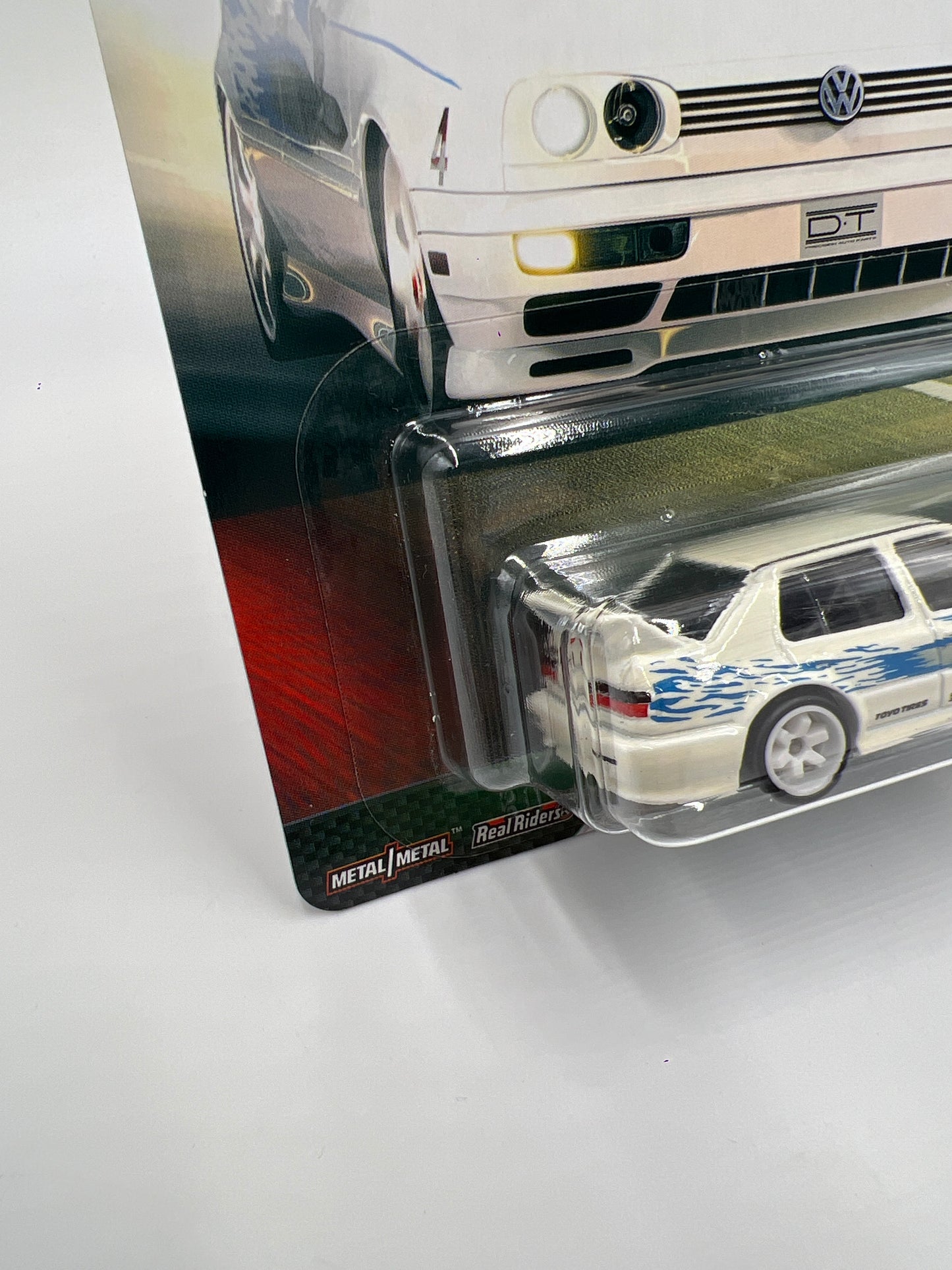 Hot Wheels Premium Fast & Furious Original Fast #4 Volkswagen Jetta MK3 White W/Protector