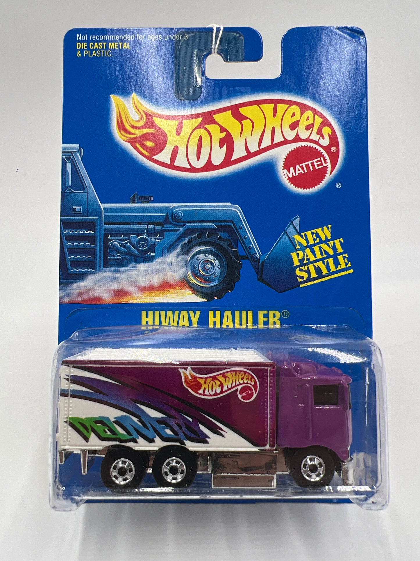 1991 Hot Wheels Collector #238 Hiway Hauler Purple