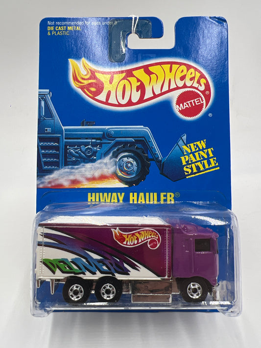 1991 Hot Wheels Collector #238 Hiway Hauler Purple