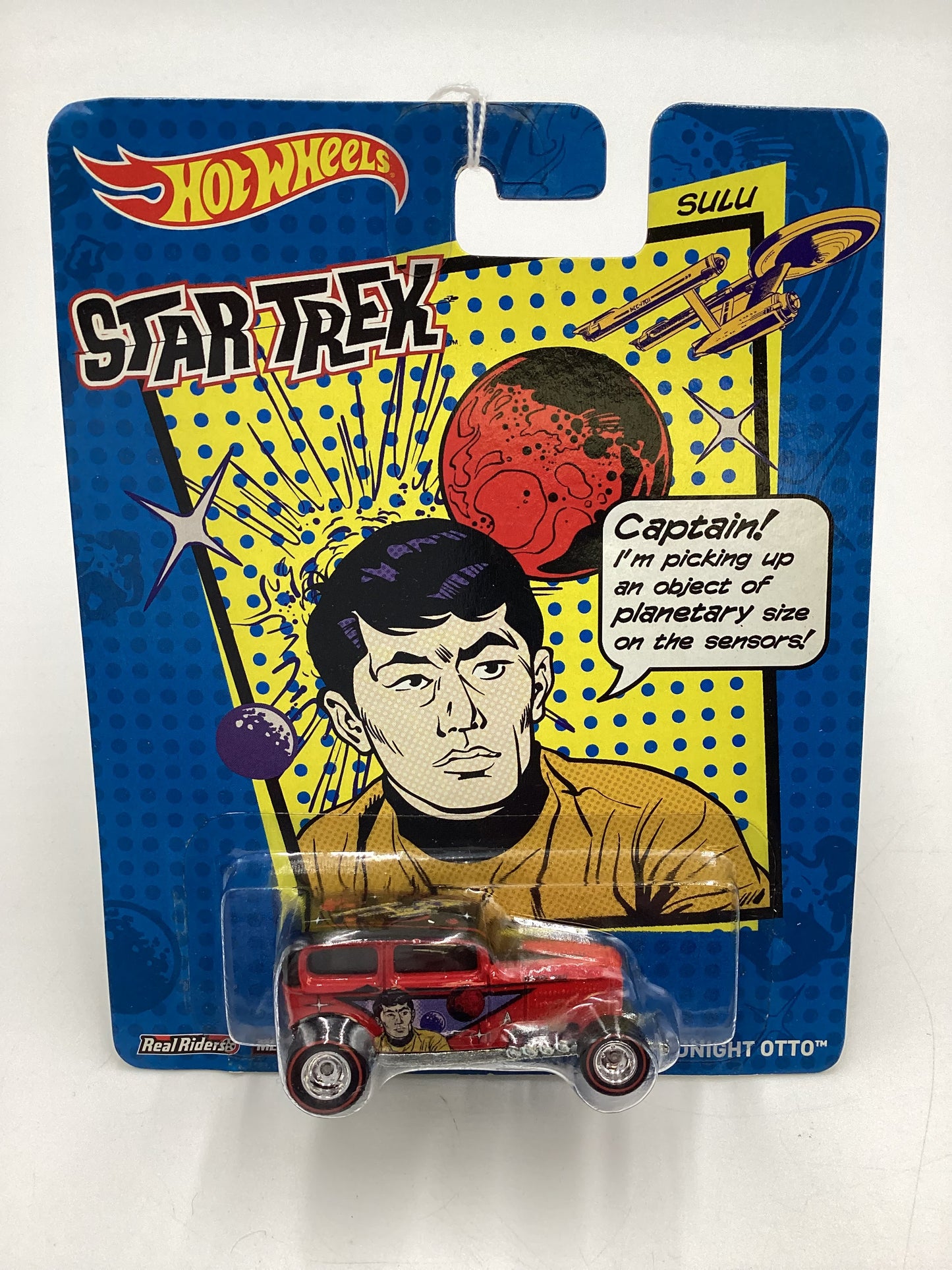 Hot wheels Pop Culture Star Trek Sulu Midnight Otto Red 267A