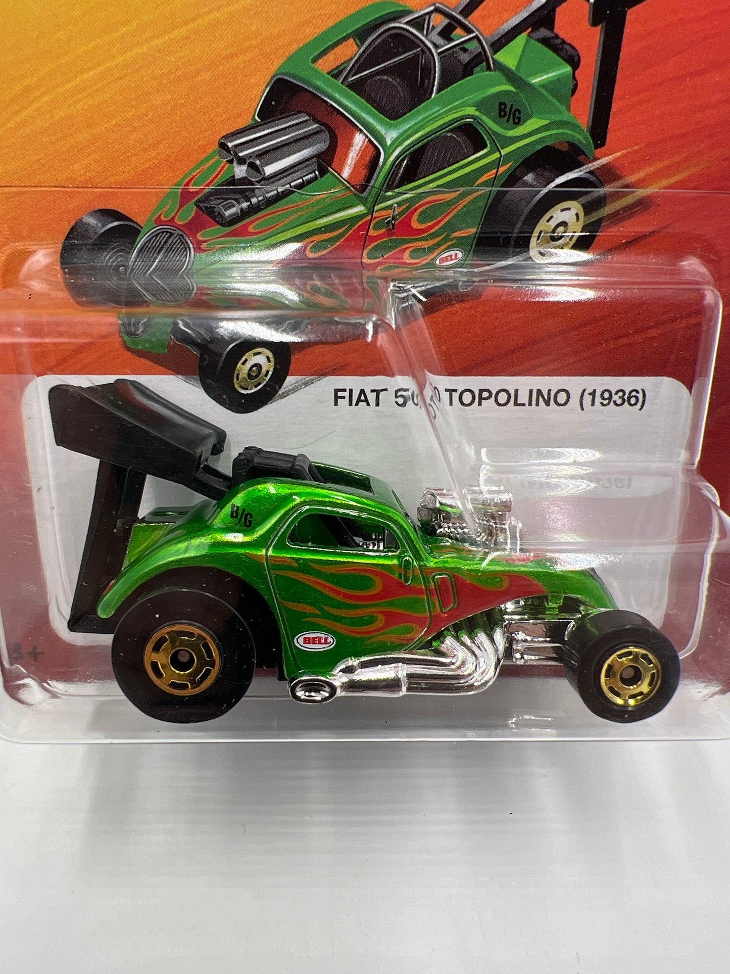 Hot Wheels Target Exclusive The Hot Ones #1 Fiat 500 Topolino 1936 Green 164E