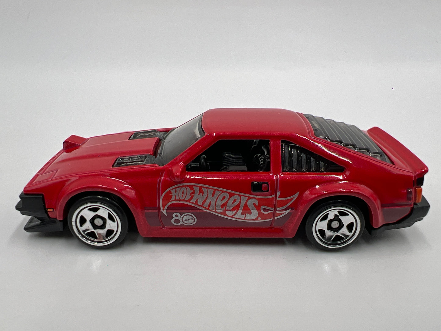 2025 Hot Wheels Silver Series Mattel 80th Anniversary Box Set 82 Toyota Supra Red Loose