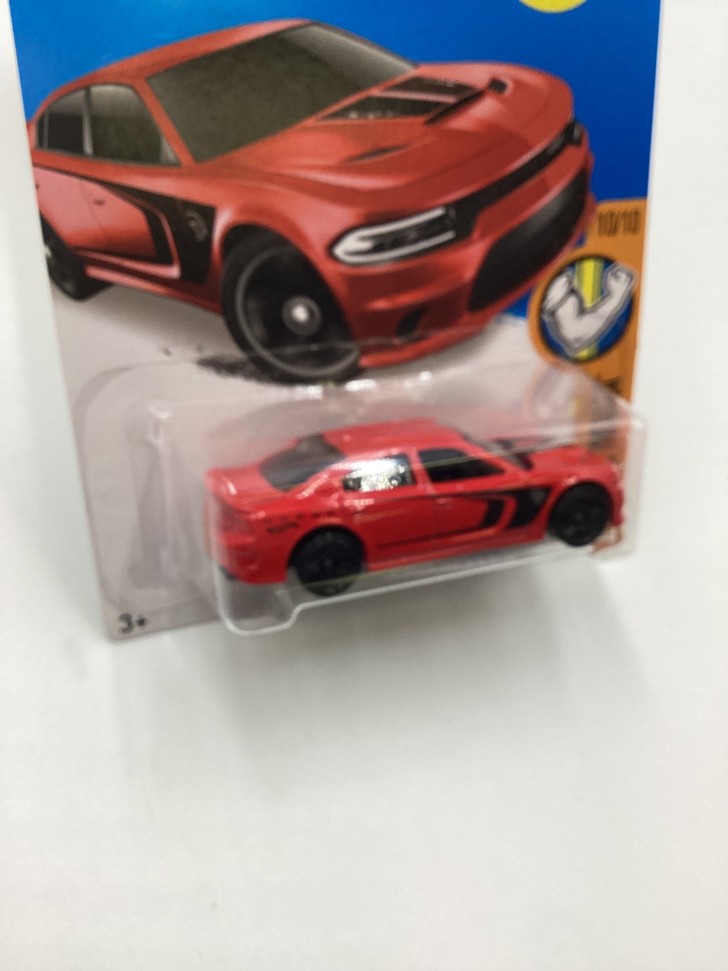 2016 Hot Wheels Muscle Mania #130 15 Dodge Charger SRT Red 46E