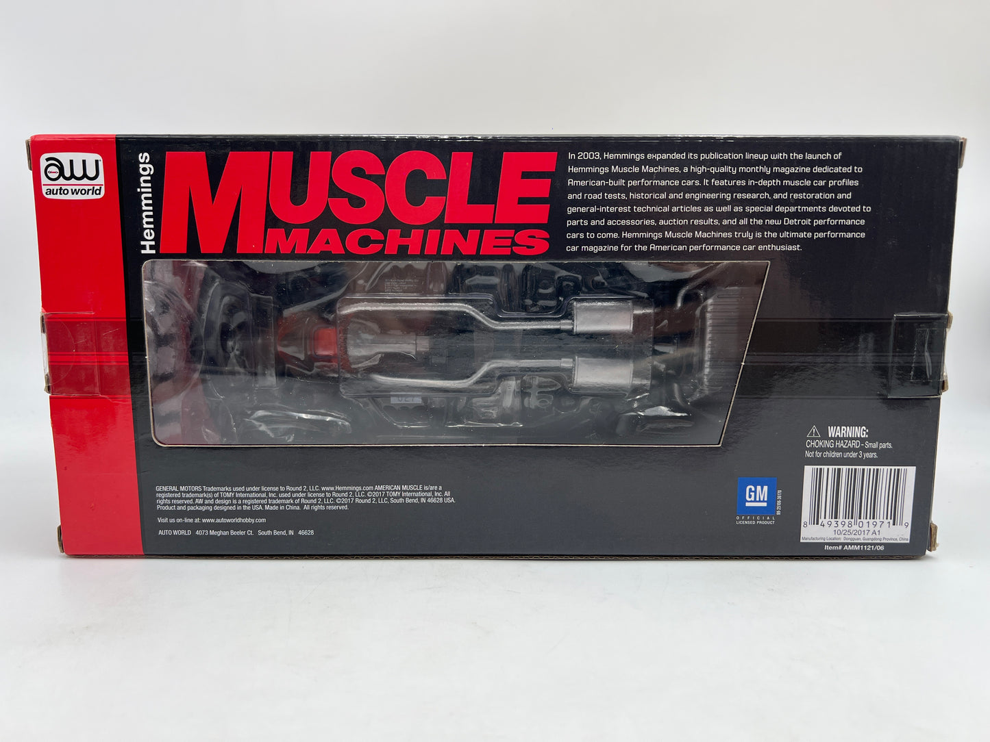 Auto World 1:18 Scale Hemmings Muscle Machines #27/300 1971 Buick Skylark GSX Green VHTF