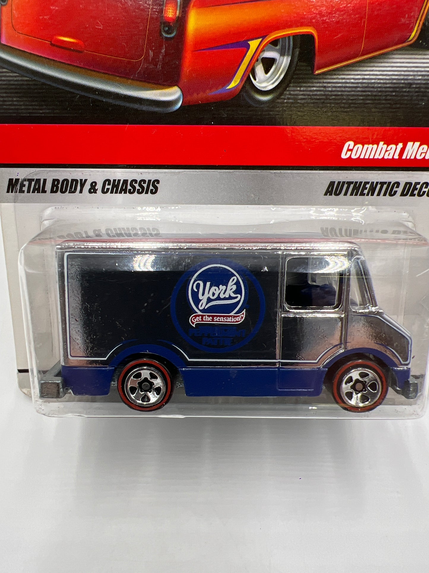 Hot Wheels Slick Rides Combat Medic York Chrome 245A