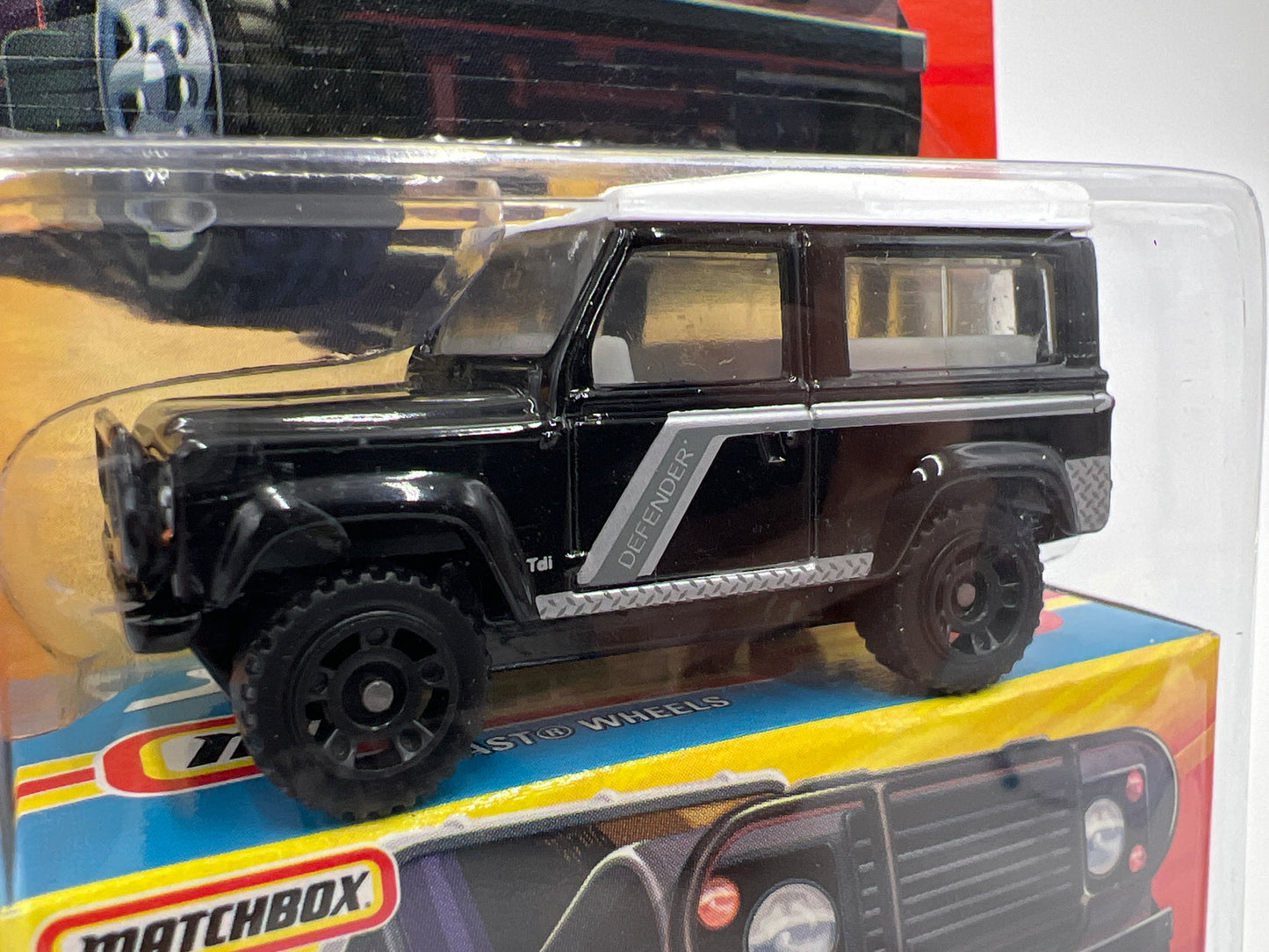 Matchbox Superfast #18 Land Rover Defender 90 Black 172C