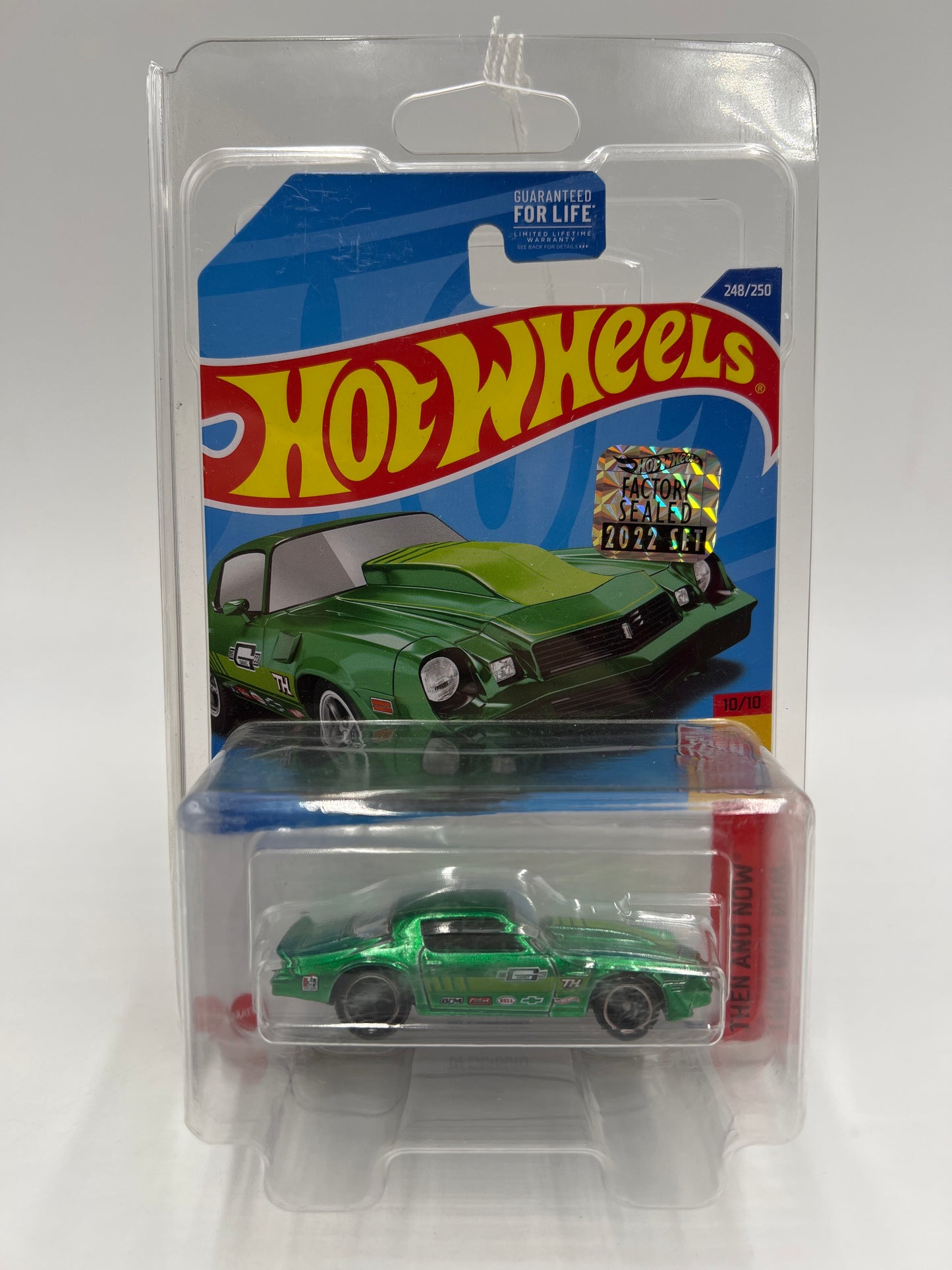 2022 Hot Wheels Super Treasure Hunt Factory Sealed #248 81 Camaro Green W/ Protector