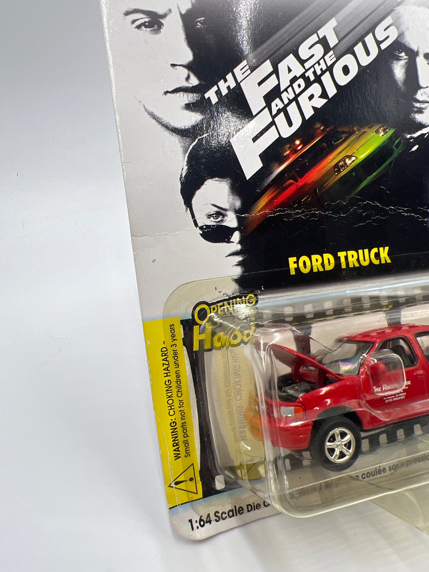 Revell The Fast And The Furious #118 Ford Truck The Racers Edge Red #3 Bad Card