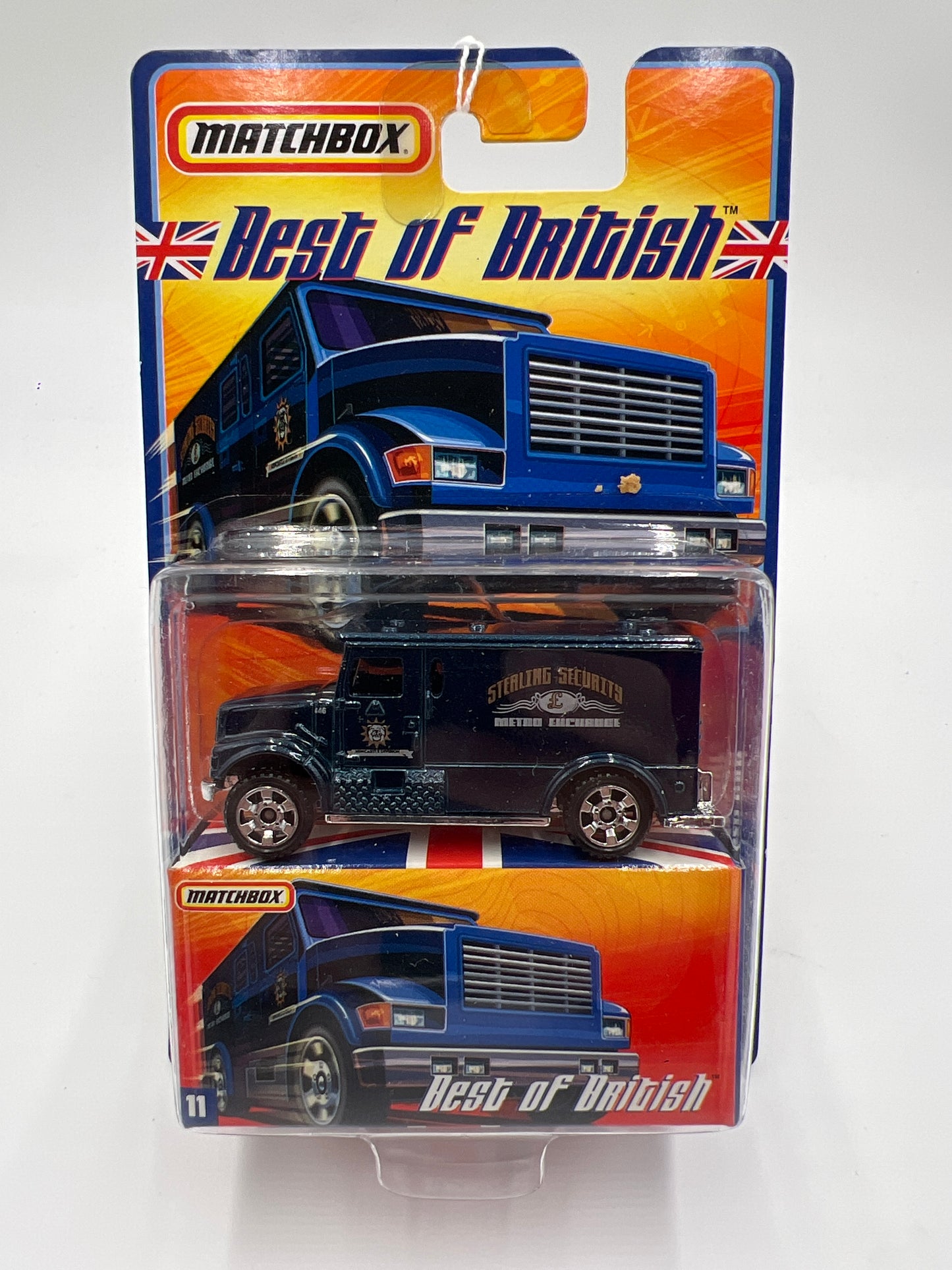 Matchbox Best Of British #11 International Armored Truck Dark Blue 172i