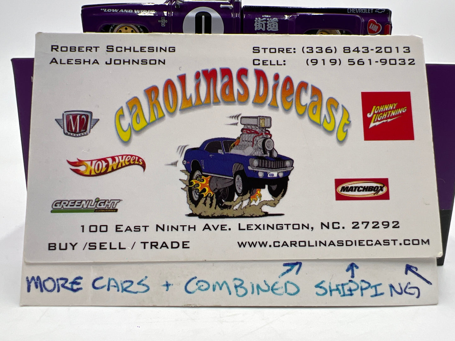 Mini GT x Kaido House #84 Chevrolet Silverado Dually Kaido V1 Purple