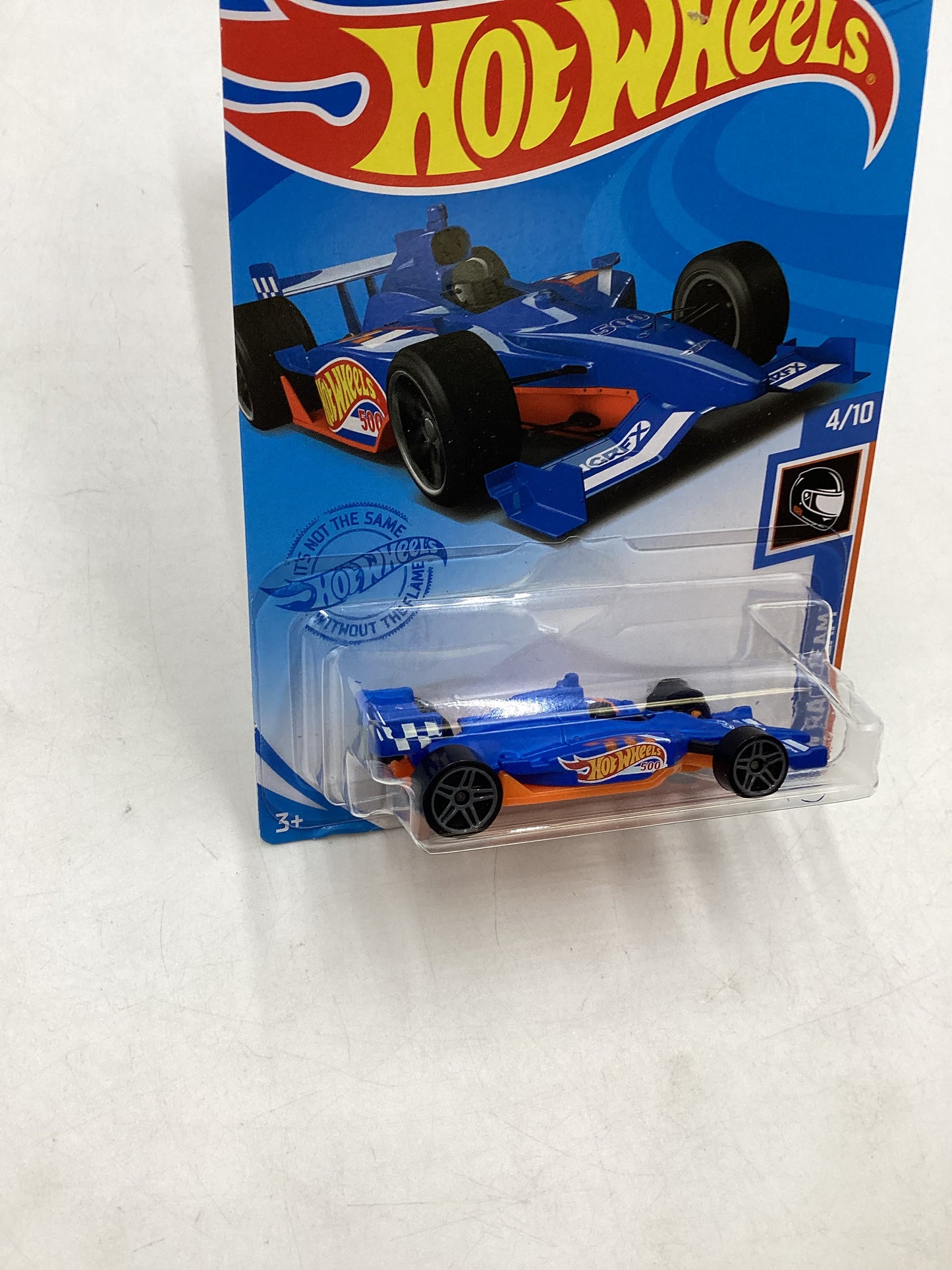 2021 Hot Wheels #195 Indy 500 Oval Blue 59H