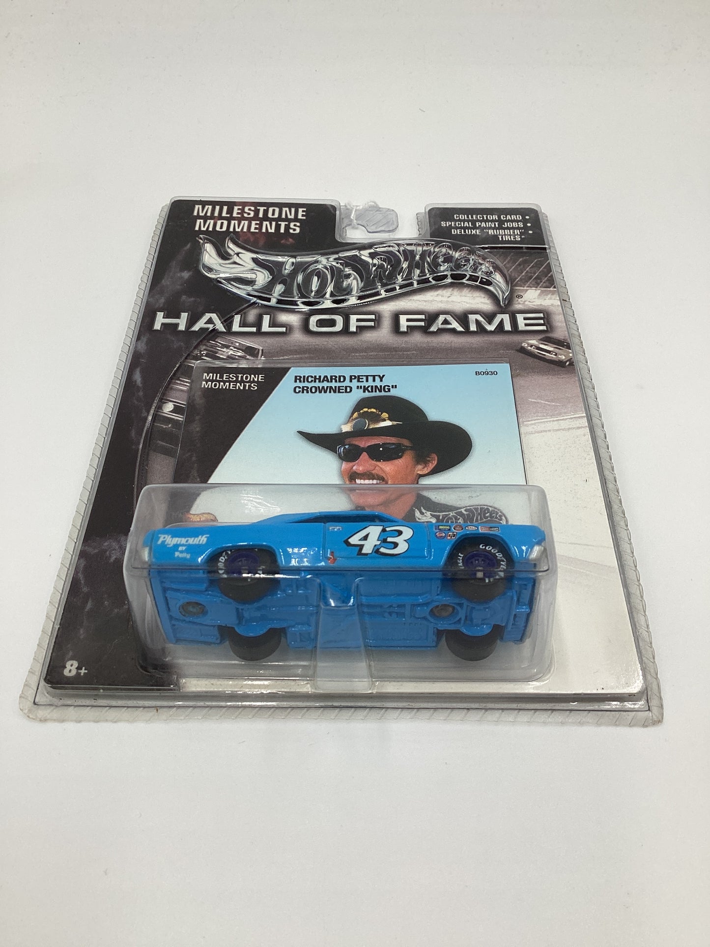 Hot Wheels Hall Of Fame Milestone Moments 67 Plymouth Richard Petty Crowned King Blue (SR)