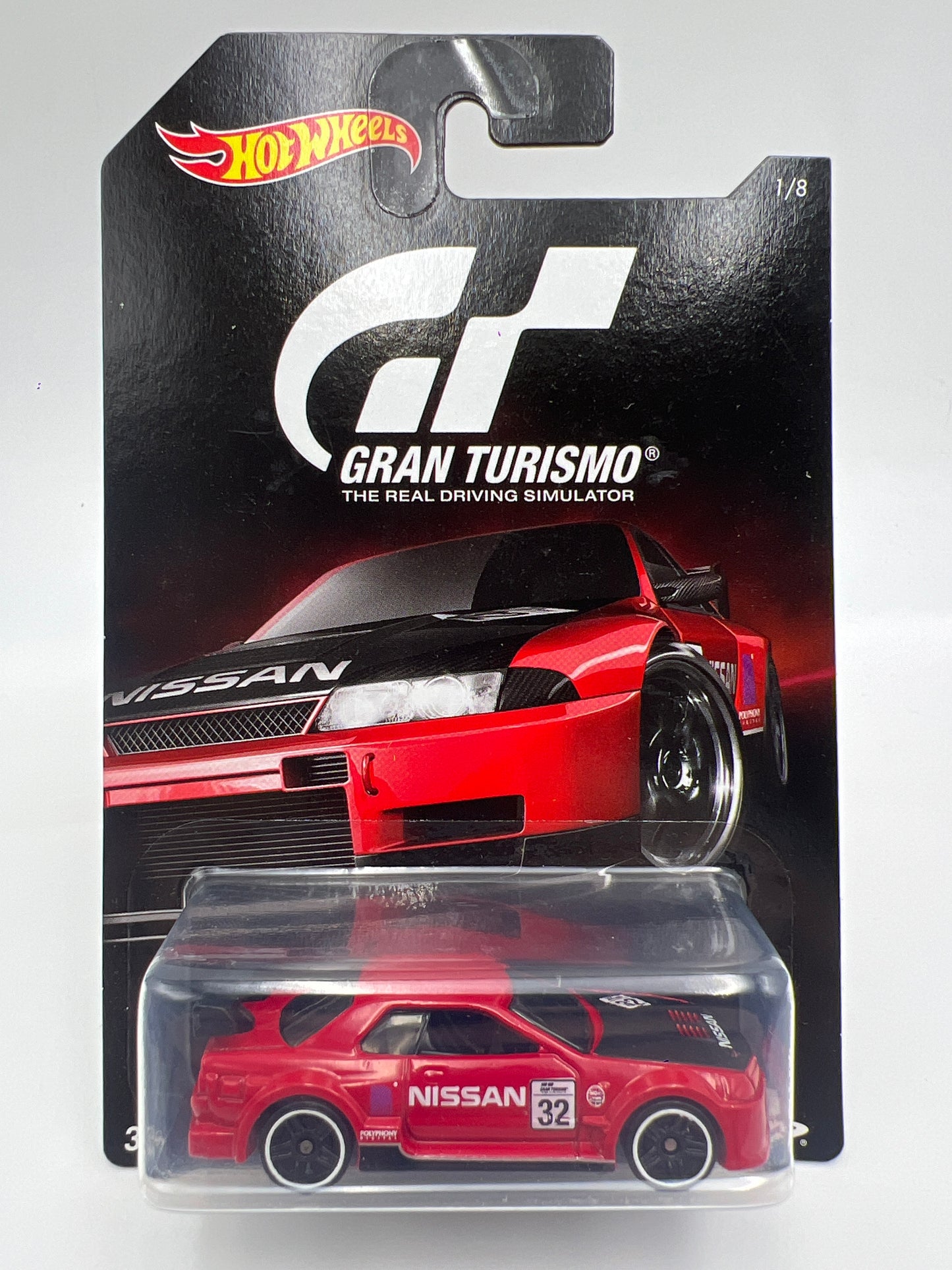 Hot Wheels Gran Turismo #1 Nissan Skyline GT-R R32 Red 160A