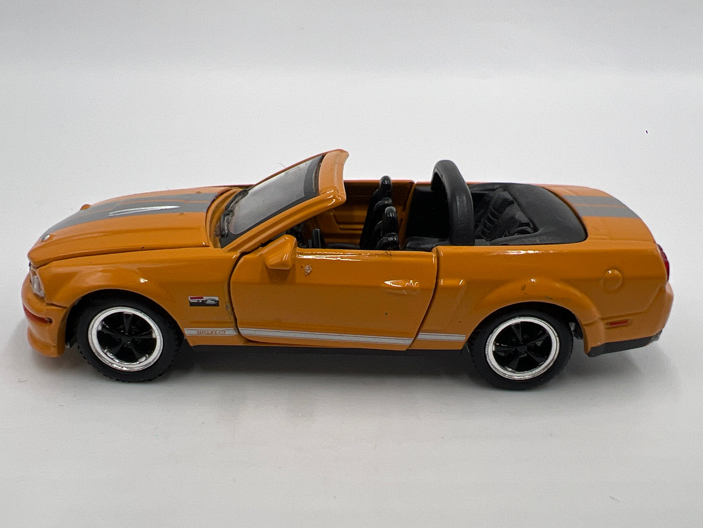 2010 Shelby Collectibles 1/64 10 Car Set Exclusive 1/5000 Loose 2008 Shelby GT 500 Convertible Orange