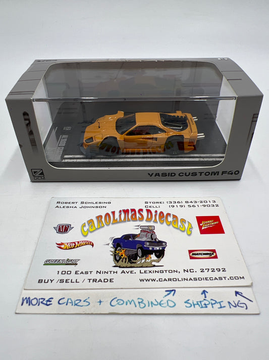 DCM 1/64 #469/599 AI.Yasid Custom Ferrari F40 Yellow