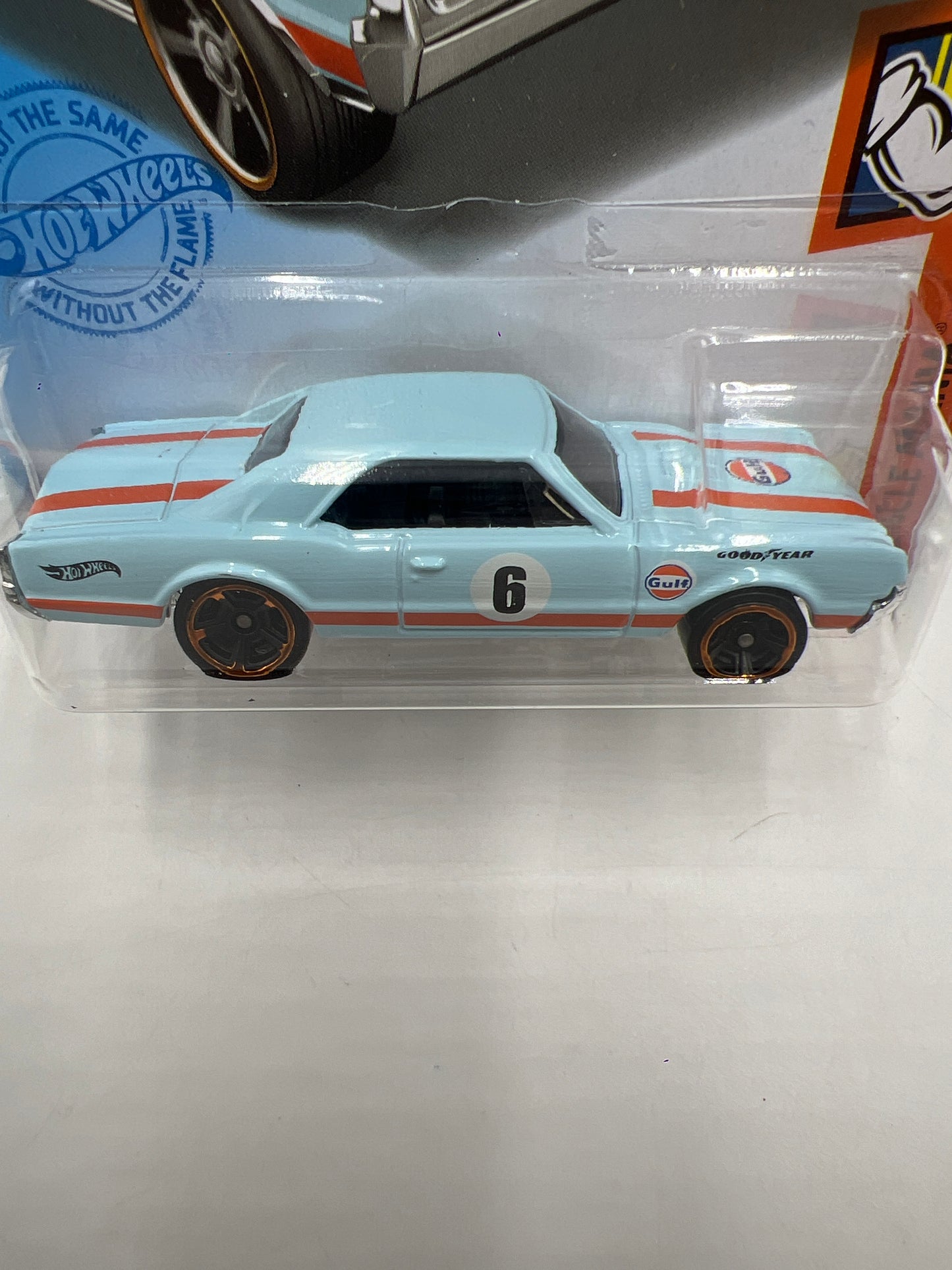 2021 Hot Wheels Muscle Mania #231 67 Oldsmobile 442 Gulf Blue 50B