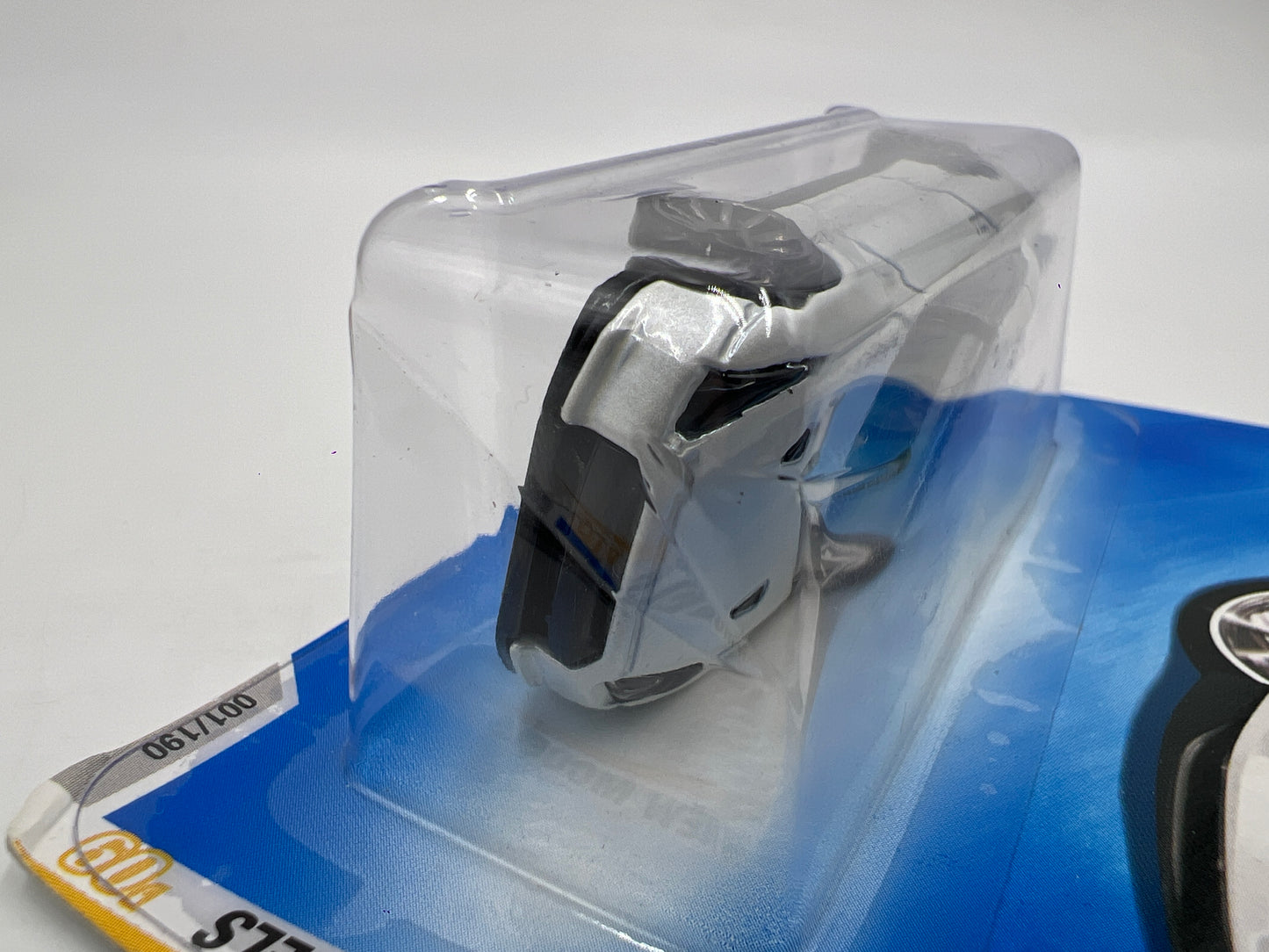 2009 Hot Wheels New Models #1 2009 Nissan GT-R White Smoked Chrome Wheel Variation Blister Not Perfect SR