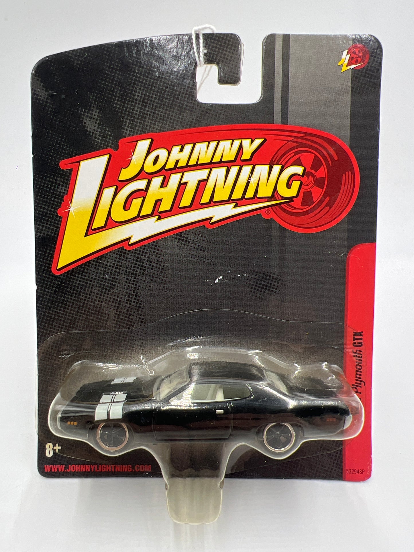 Johnny Lightning Small Card 1971 Plymouth GTX Black