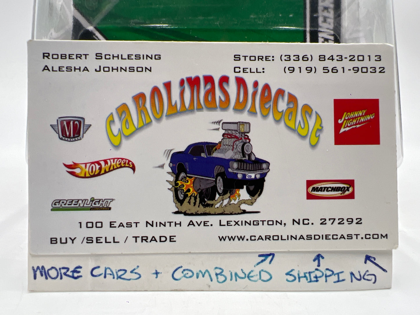 Hot Wheels Premium Garage Series #14 Green Lantern Hal Jordans 71 Dodge Challenger Orange W/Protector