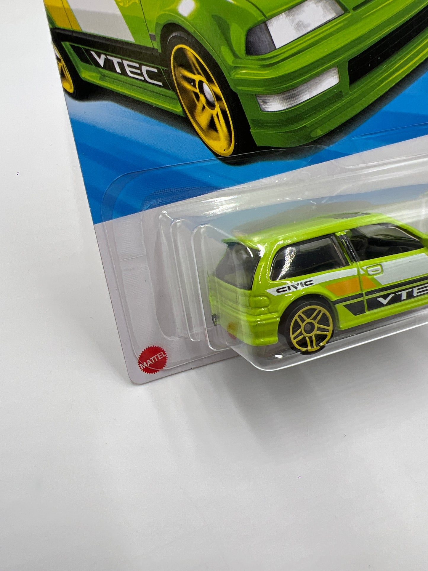 2025 Hot Wheels L Case 70s Vs 90s #28 90 Honda Civic EF Green 77B