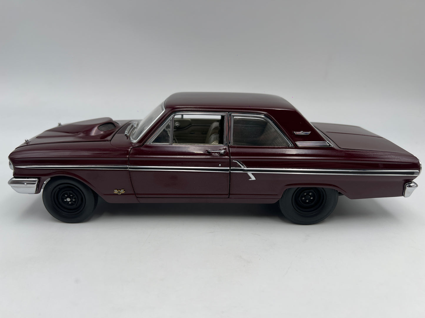 Precision 100 Collection 1:18 Scale Loose 1964 Ford Fairlane Thunderbolt 427 Dark Red