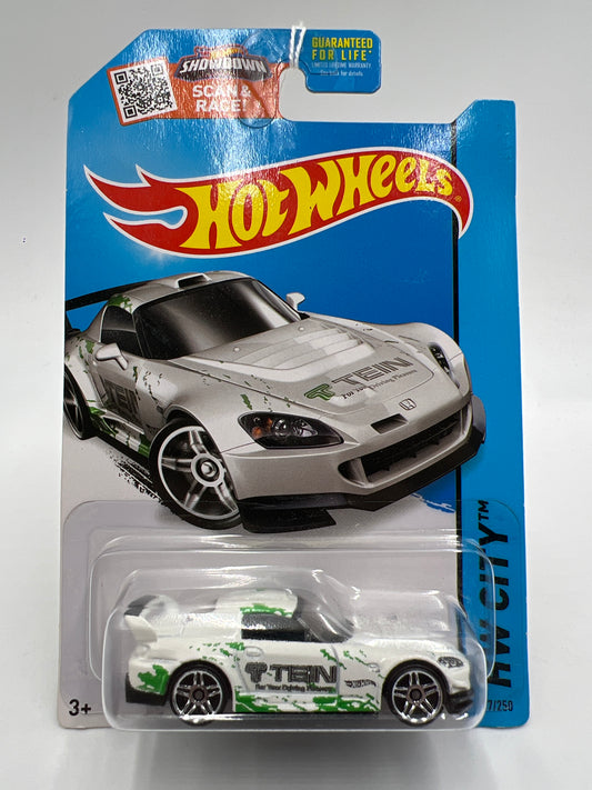 2015 Hot Wheels City #17 Honda S2000 TEIN White