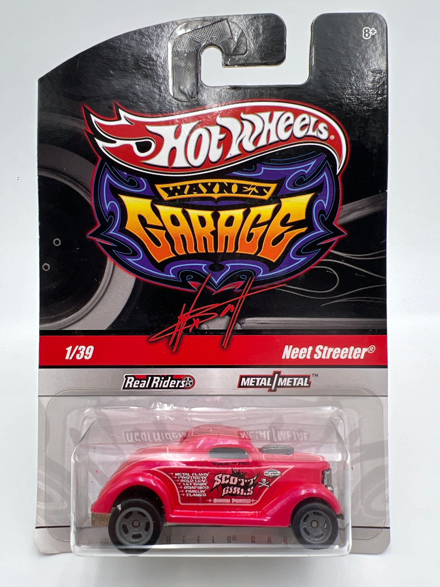 Hot Wheels Premium Waynes Garage #1 Neet Streeter Pink 241A