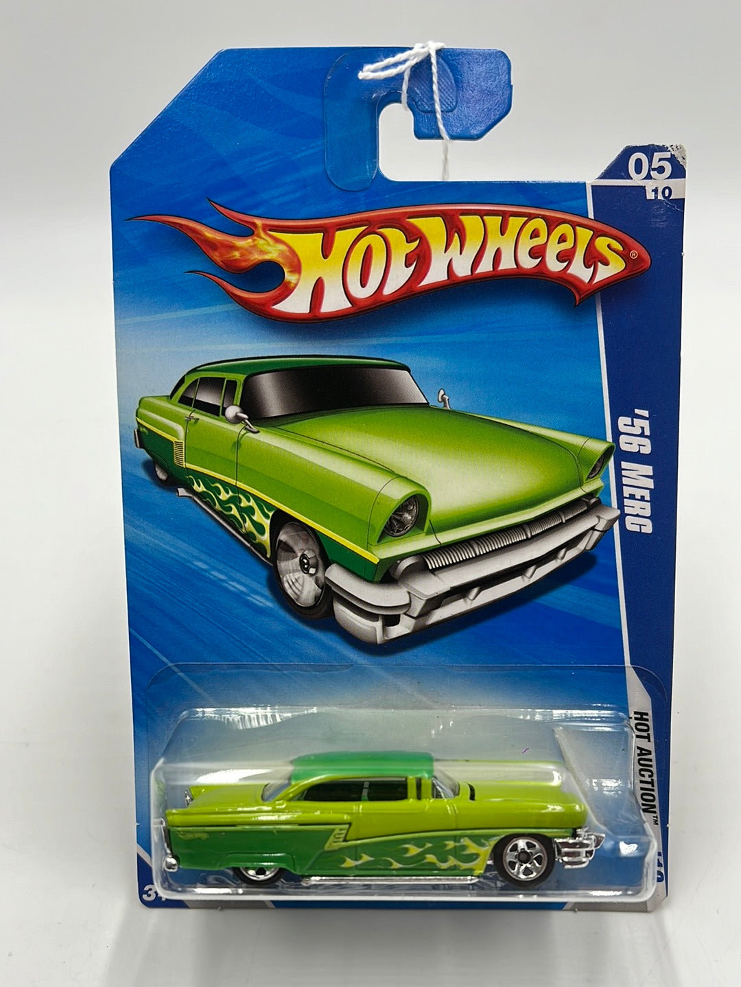 2010 Hot Wheels Hot Auction ‘56 Merc Green 163/240 34E