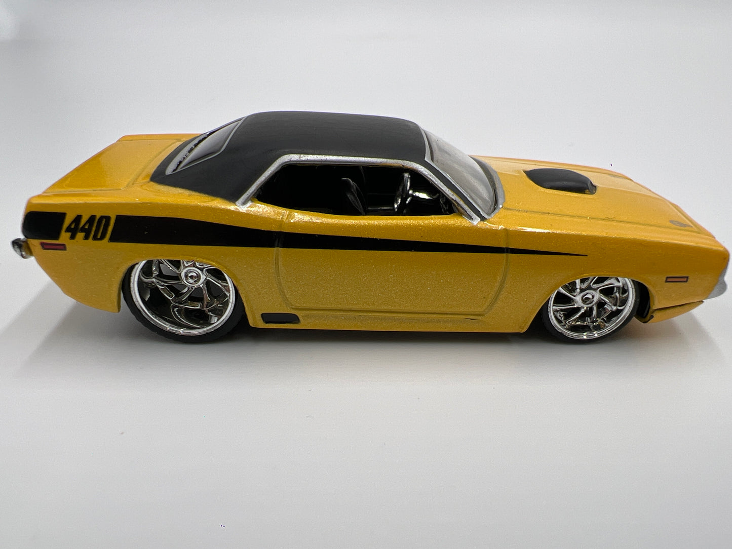 Jada Toys Big Time Muscle 1970 Plymouth Cuda Yellow Loose