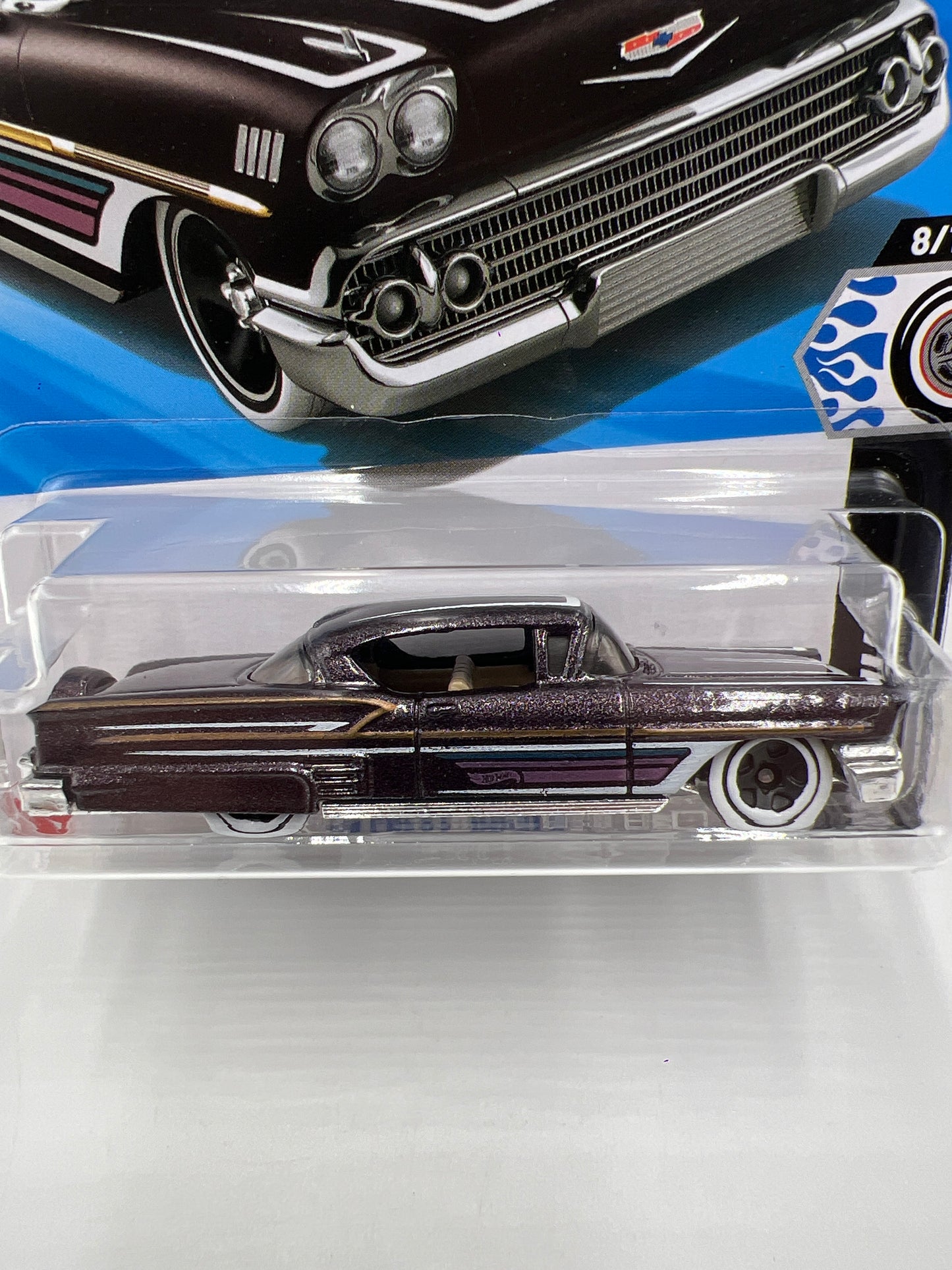 2025 Hot Wheels F Case Rod Squad #111 58 Chevy Impala 16F