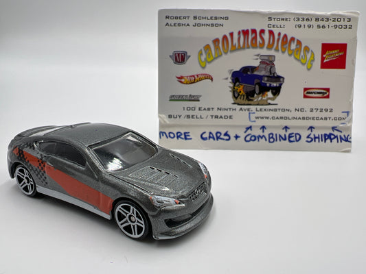 Hot Wheels 2016 Multipack Exclusive Hyundai Genesis Coupe Gray/Orange Loose