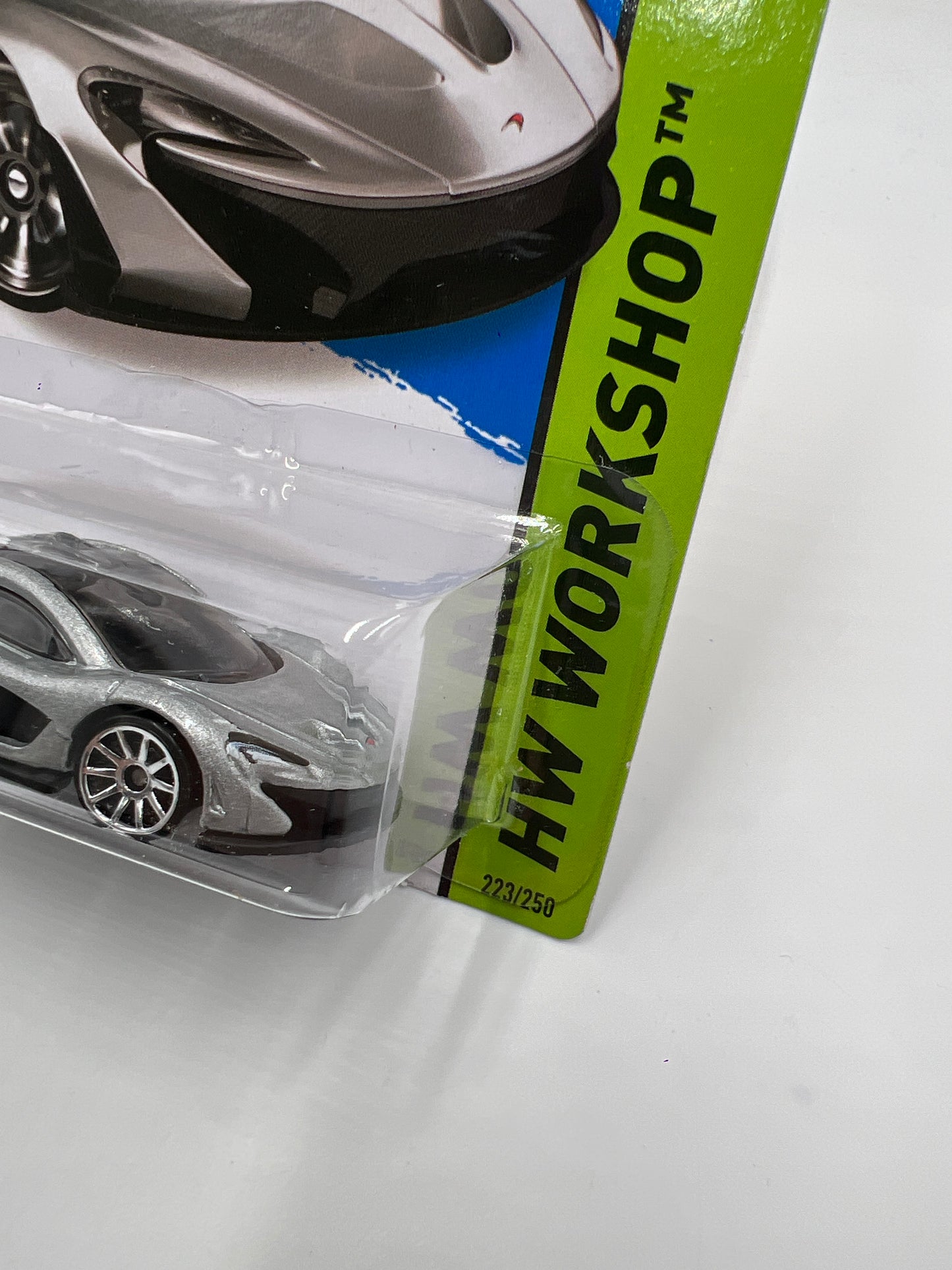 2015 Hot Wheels Workshop #223 McLaren P1 Silver 105D