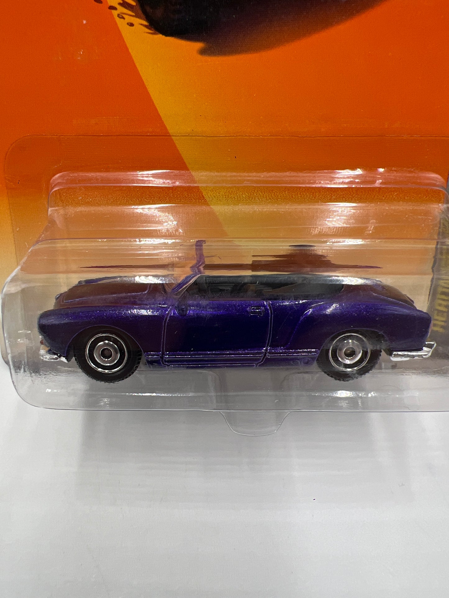Matchbox Heritage Classics #22 Karmann Ghia Convertible Purple 211L