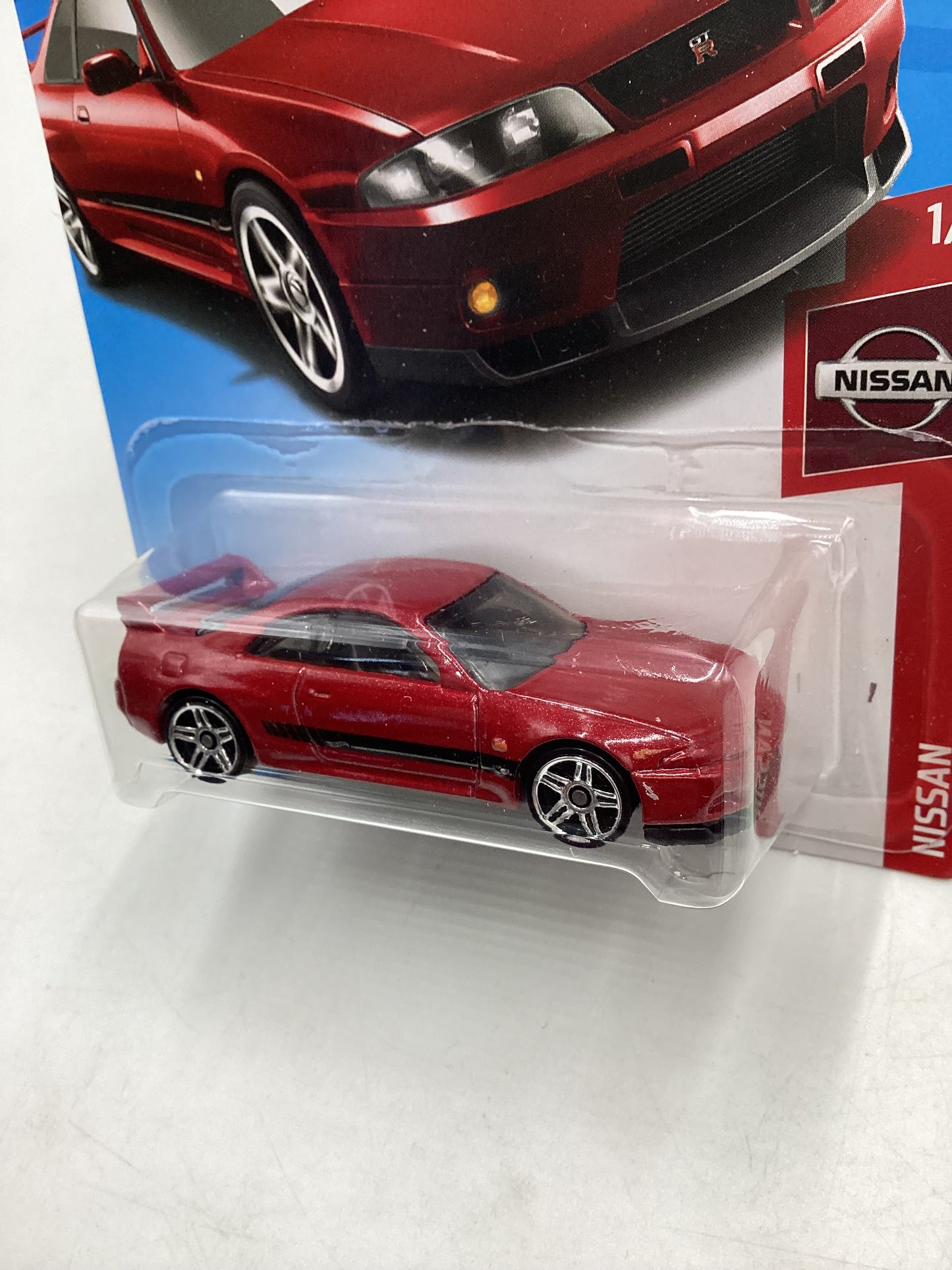 2019 Hot Wheels #006 Red Nissan Skyline GT-R BCNR33 81G