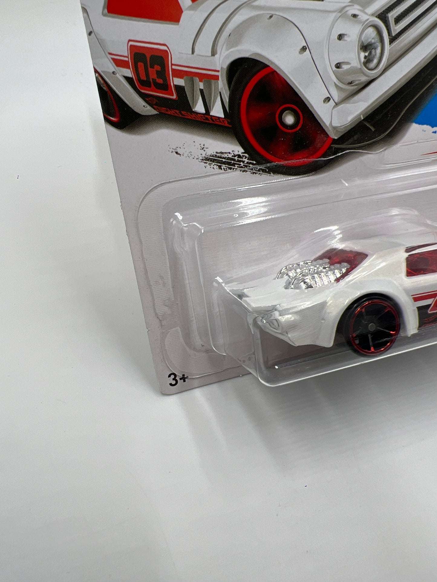 2017 Hot Wheels Target Exclusive Red Edition Night Shifter White 148F
