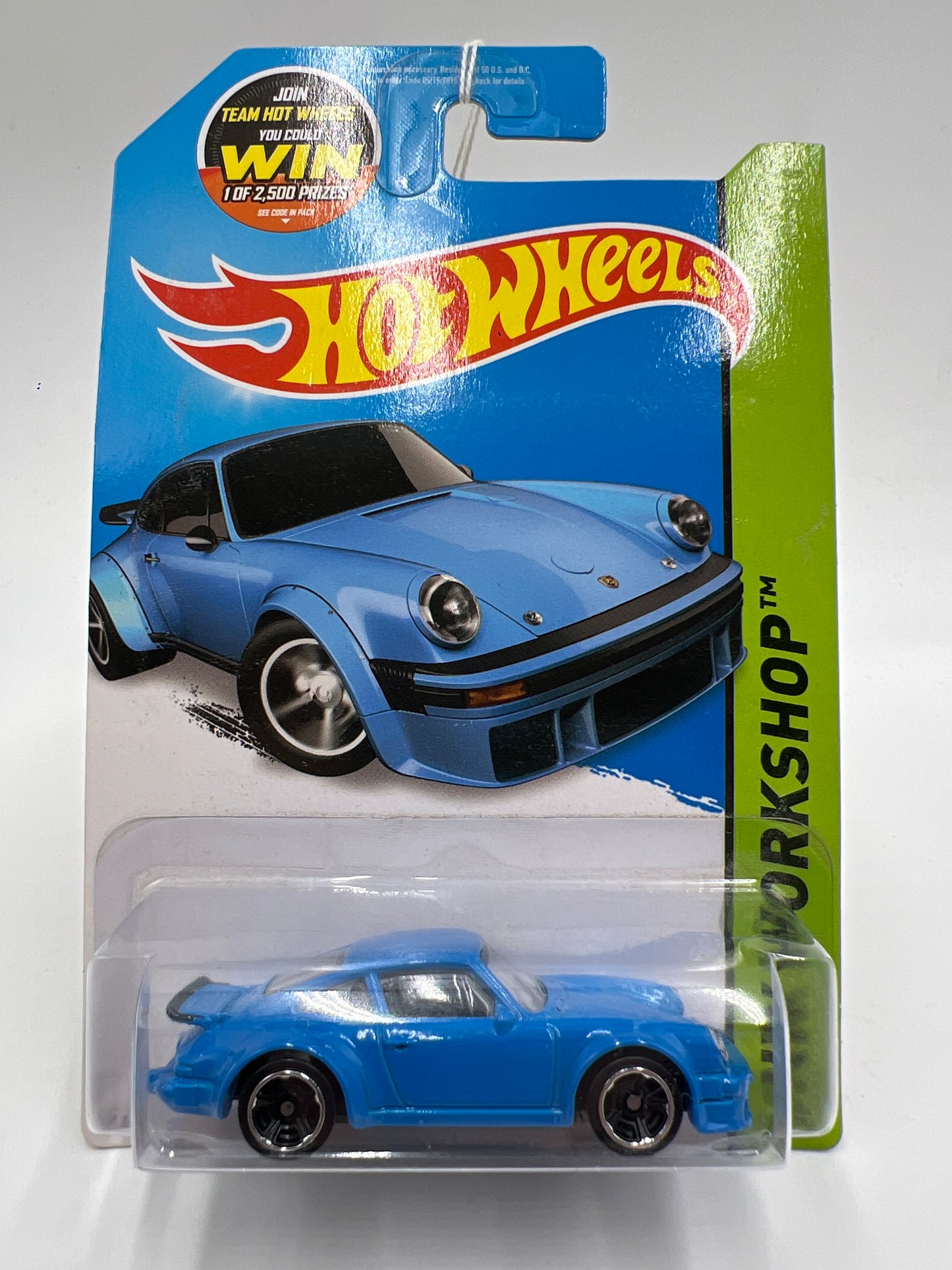 2015 Hot Wheels Workshop #220 Porsche 934 Turbo RSR Blue