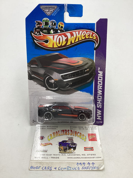 2013 Hot Wheels #226 10 Camaro SS Black 3B