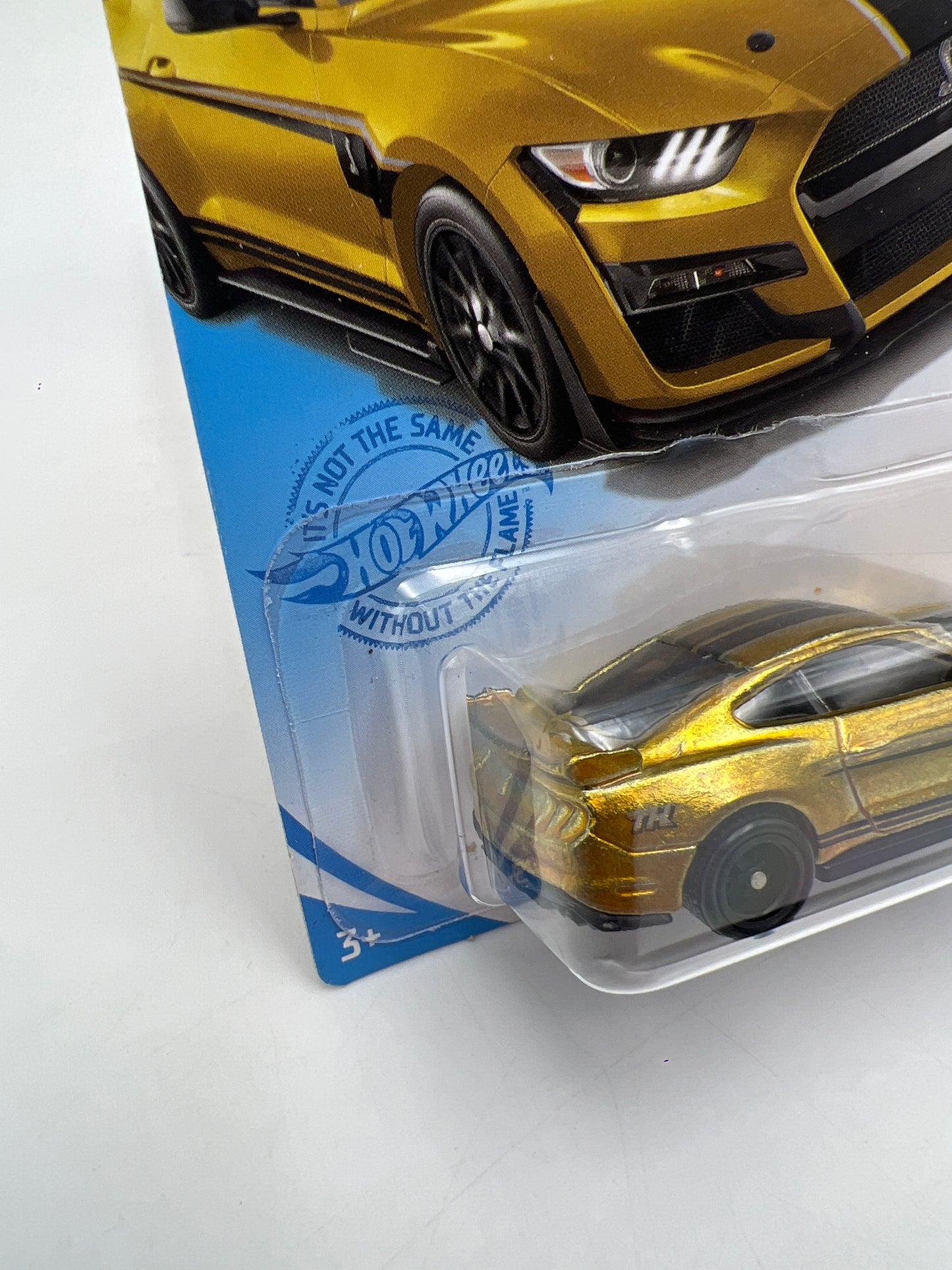 2021 Hot Wheels Super Treasure Hunt #143 2020 Ford Mustang Shelby GT500 Gold W/Protector